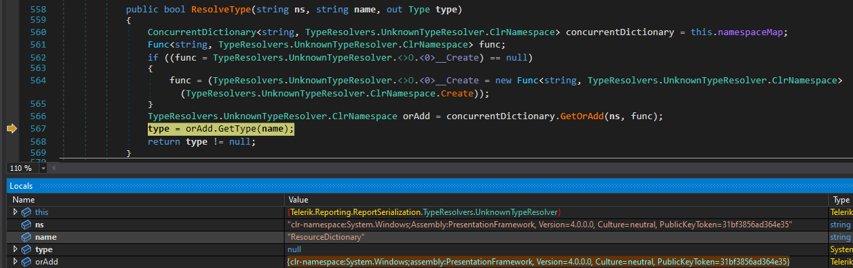 clrnamespace